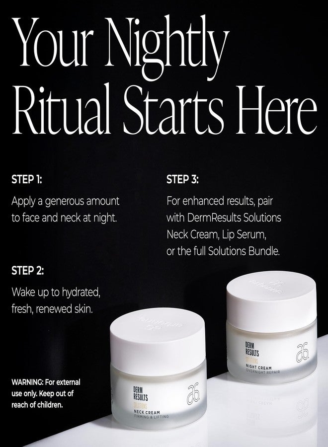 Arbonne DermResults Solutions Night Cream – Hydrating Overnight Moisturizer with Tri-Lipid Complex, Mango Butter, Vitamin E acetate, and Red Maple Bark Extract, 1.7 oz / 50 ml, by Arbonne. - Image 4